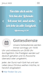 Mobile Screenshot of jesuslebt-speyer.de